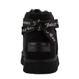 Juicy Couture Black Sneakers with Gold Logo